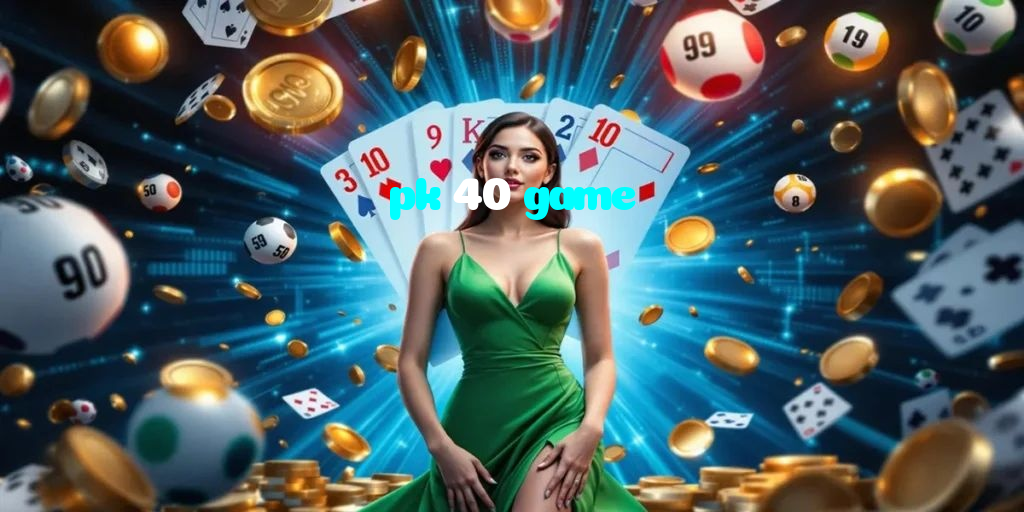 pk 40 game casino presented on mobile device in Pakistan with slots and live games